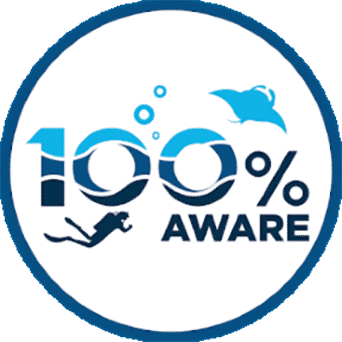 100AWARE website badge